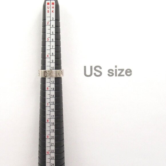 CARTIER 18k White Gold Love Ring - Picture 7 of 10